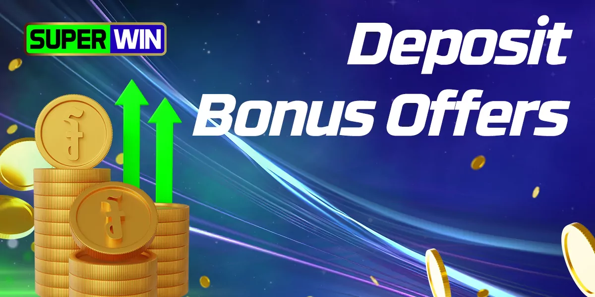 What bonus offers are available on SuperWin for registration